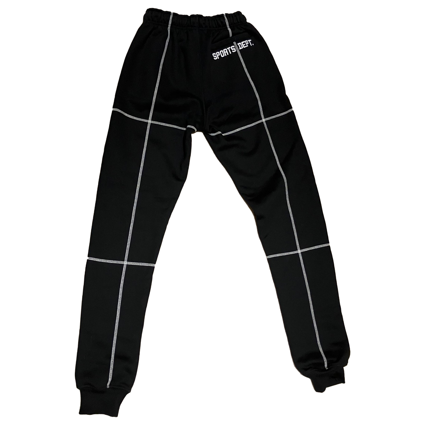 BLACK HEAVY-DUTY JOGGERS
