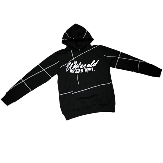 BLACK HEAVY-DUTY HOODIE